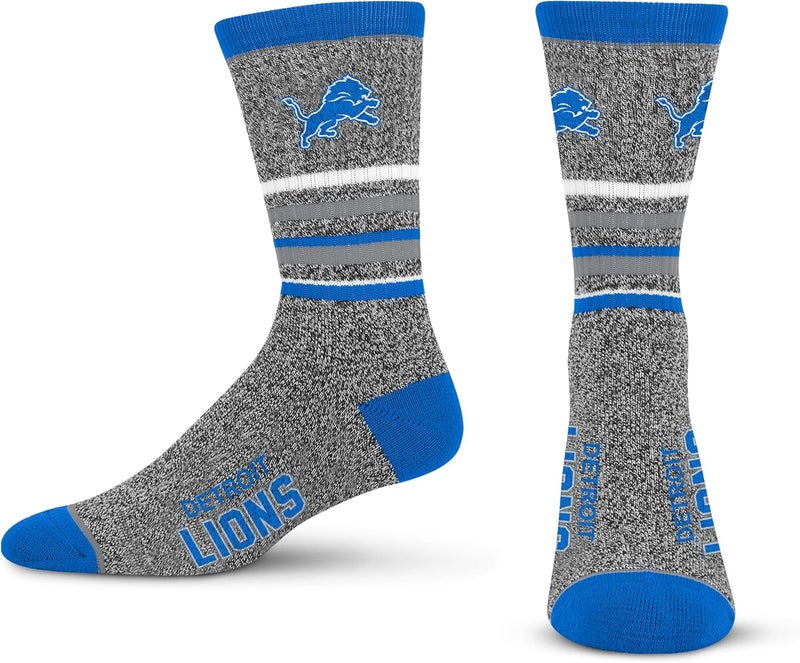 FBF Store For Bare Feet Men's NFL 5 Star Marbled Crew Sock, 1 Pair - Image 1